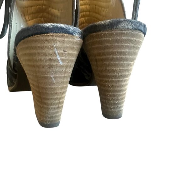 Paul Green Cayanne Peep Toe Sandals Ankle Booties w/ Heels Size Size 7.5 Women's - Picture 7 of 12